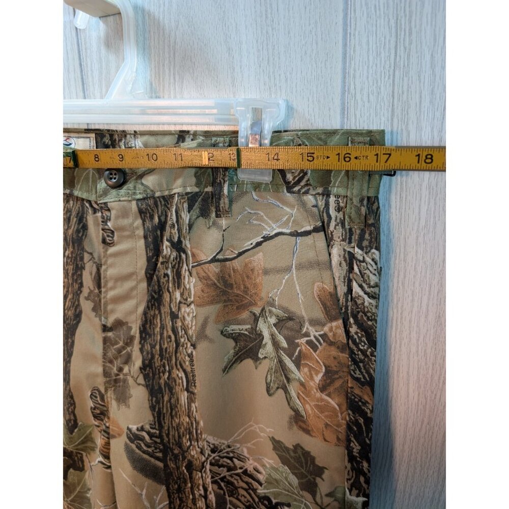 Realtree Trousers Adult Medium Brown Camo Carpenter Work Wear Pants Mens Hunting - Picture 8 of 9